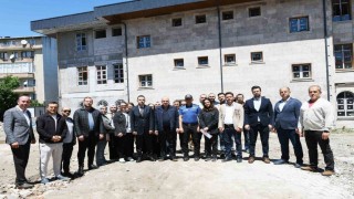 AK Partili Gider, Emniyet ve Milli Eğitim yatırımlarını inceledi