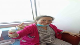 Akciğer nakli olan 41 yaşındaki kadın sağlığına kavuştu