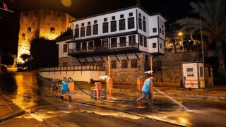 Alanyada bayram öncesi kapsamlı temizlik seferberliği