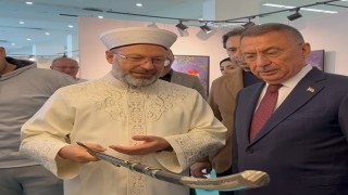 Ali Erbaş: İslam sanatlarının manevi derinliğini yansıtan birikimini vatandaşlarımızla buluşturmanın bahtiyarlığını yaşadık