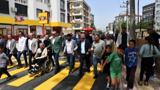 Alparslan Türkeş Caddesi Yeni Yüzüyle Hizmete Açıldı