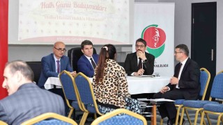 Amasyada hamile kadın resmi nikah için halk gününe başvurdu, doğacak çocuğuna valinin adını verecek
