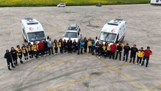 Ambulansların yeni kahramanları: 16 kadın sürücü