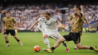 Ancelotti ve Modric, Real Madride galibiyetle veda etti