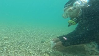 Antalyada deniz dibindeki Hıdırellez dilekleri şaşırttı