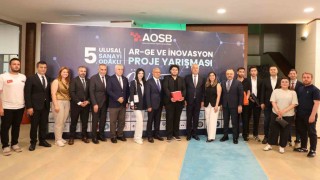 AOSB 5. Ulusal Ar-Ge ve İnovasyon Yarışmasının ödülleri sahiplerini buldu