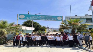 Arıtma tesisine giden öğrenciler suyun değerini yerinde öğrendi