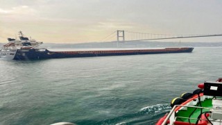 Arızalanan gemi, Ahırkapı Demir Sahasına demirletildi