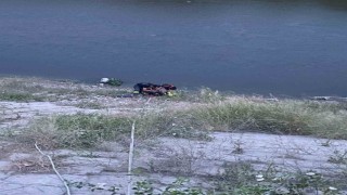 Asi Nehrinde mahsur kalan vatandaşı itfaiye ekipleri kurtardı