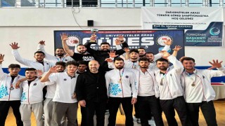 Atatürk Üniversitesi Güreş Takımı Serbest Stil A Klasmanda Türkiye Şampiyonu oldu