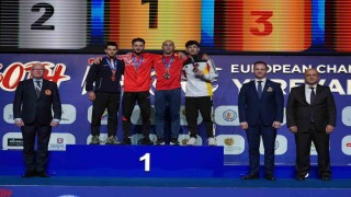 Avrupa Büyükler Karate Şampiyonasında millilerden 2 altın, 1 bronz madalya