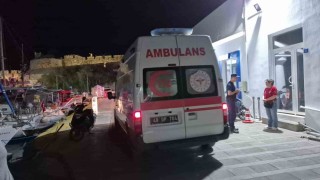 Ayağına ağırlık bağlayıp denize atladı