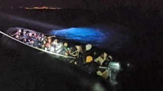 Aydında 40 düzensiz göçmen kurtarıldı