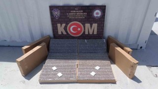 Aydında 58 kilogram tütün ele geçirildi