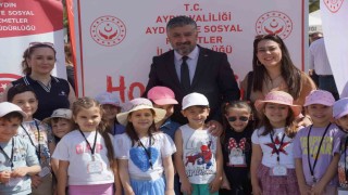 Aydında Aile Yılı kortej yürüyüşü yapıldı