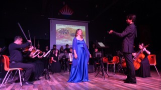 Ayvalıkta Güzel Sanat Lisesi öğrencilerinden oda konseri