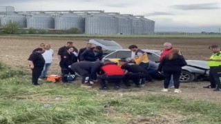 Babaeskide trafik kazası: 1 yaralı
