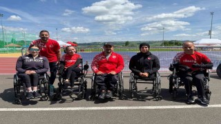 Bağcılarlı milli para atletlerden İsviçrede 3 altın madalya