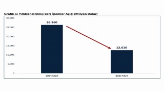 Bakan Bolat: Cari işlemler açığı Mart ayında 12,6 milyar dolara geriledi