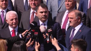 Bakan Kurum: Hep birlikte elimizi, gövdemizi taşın altına koymak durumunda olduğumuzu, burada net bir şekilde ifade ettik