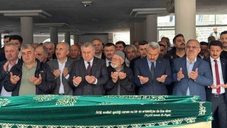 Bakan Osman Aşkın Bakın amcası son yolculuğuna uğurlandı