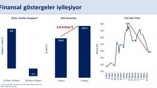 Bakan Şimşek: Merkez Bankası brüt rezervleri haftalık 5,8 milyar dolar arttı