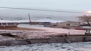 Balahor Yaylasında Mayıs ayında kar süprizi