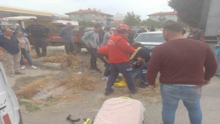 Balıkesirde çift taraflı trafik kazası: 2 yaralı