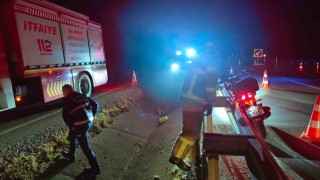 Balıkesirde motosiklet kazası: 1 kişi hayatını kaybetti