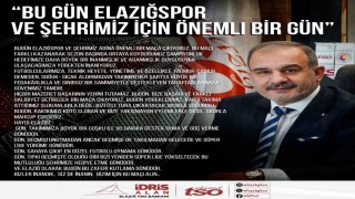 Başkan Alan, Gün sahaya çıkıp, en güzel futbolu oynama günüdür