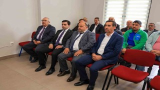 Başkan Arslan, Otobüsçüler ve Minibüsçüler Kooperatifi Genel Kuruluna katıldı
