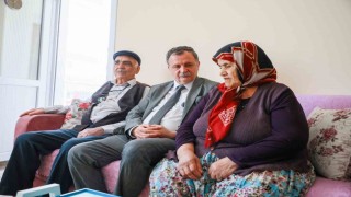 Başkan Balaban şehit anneleriyle bir araya geldi