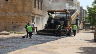 Başkan Bilecen, asfalt çalışmalarını yerinde inceledi