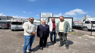 Başkan Büyükkılıç, Anbarda cami inşaatını inceledi