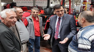 Başkan Eyüp Kahveci: Üreticimizin her zaman yanındayız