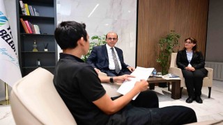 Başkan Geçit: Hayatımın merkezinde çalışmak var