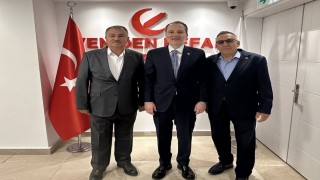 Başkan Pütün, Ankarada Erbakan ile görüştü
