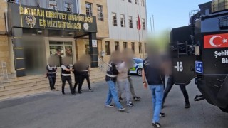Batman merkezli suç örgütüne yönelik operasyonda 9 tutuklama