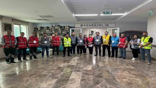 Bayburt Devlet Hastanesinde HAP tatbikatı gerçekleştirildi