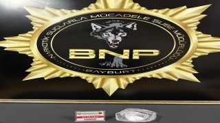 Bayburtta 16,96 gram kokainle yakalanan şüpheli tutuklandı