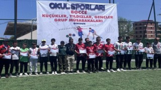 Bayburtu boccede temsil eden ortaokul öğrencileri finale yükseldi