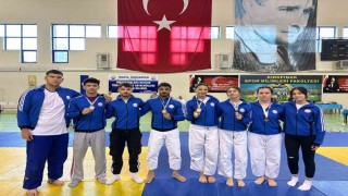 BEUN Judo takımı şampiyonaya damga vurdu; 6 madalya, 2 kupa