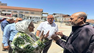 Beyağaçı ziyaret eden Milletvekili Ün, Başkan Pütün ve vatandaşlarla bir araya geldi