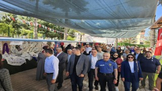 Beyşehirde kursiyerler el emeği göz nuru eserlerini sergiledi