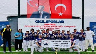 Bigadiçli kızlar Softbolda Türkiye şampiyonu