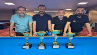 Bilardoda şampiyon Kahraman oldu