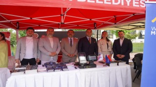 Bilecik Belediye Başkan Yardımcıları Bilim ve Kültür Şenliğinde öğrencilerle buluştu