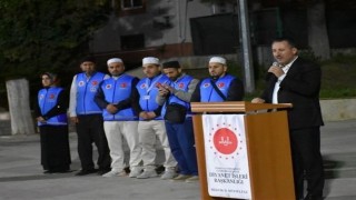 Bilecikte hacı adayları dualarla uğurlandı