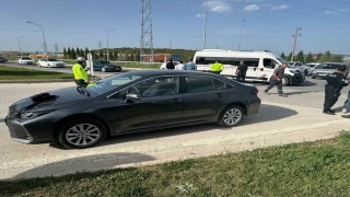Bilecikte Kaza kavşağında yine bir kaza