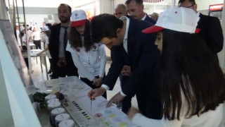 Bilim Fuarında öğrencilerin hazırladığı projeler ilgi gördü